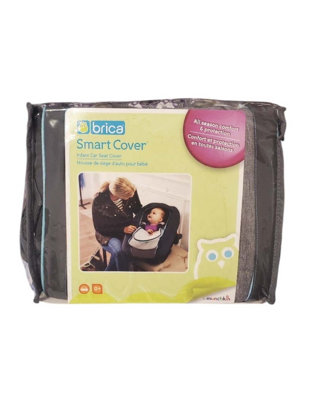 Brica By Munchkin Smart Cover Infant Car Baby Seat Cover New